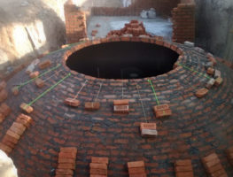 Bio Gas under construction Bio Gas under construction